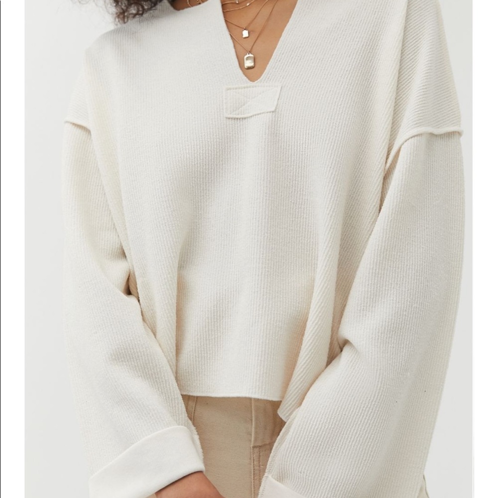 Urban Outfitters Ivory/White Sweater